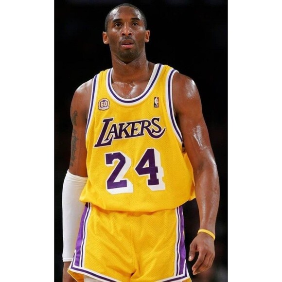 Kobe Bryant (Mitchell/Ness)-(Lakers)-(Yellow)-(Jersey)-(New Cond.)-(SizeXL)-$100 - Picture 4 of 12